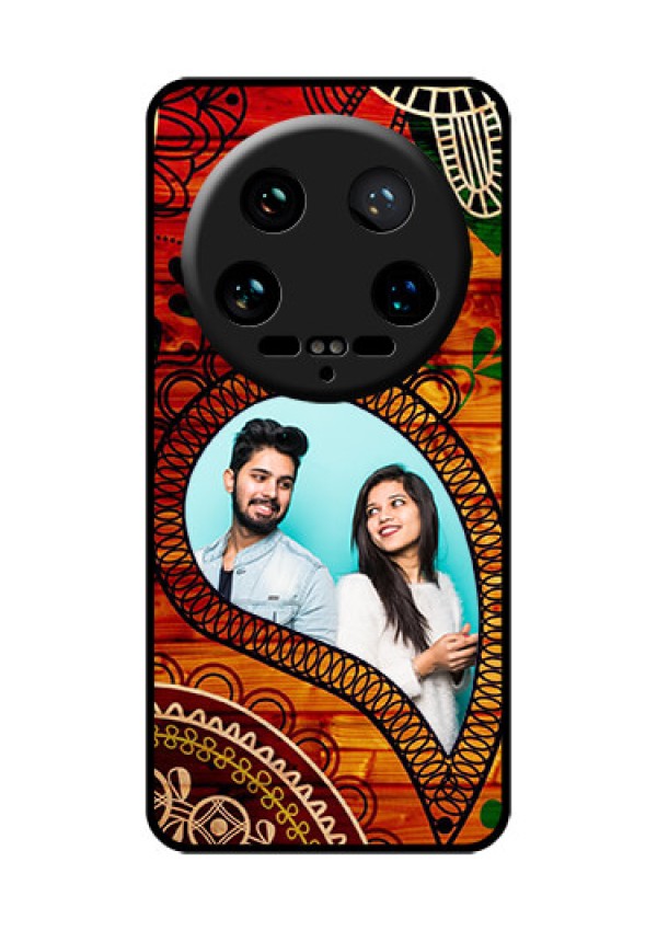 Xiaomi 14 Ultra Custom Glass Phone Case - Abstract Colorful Design