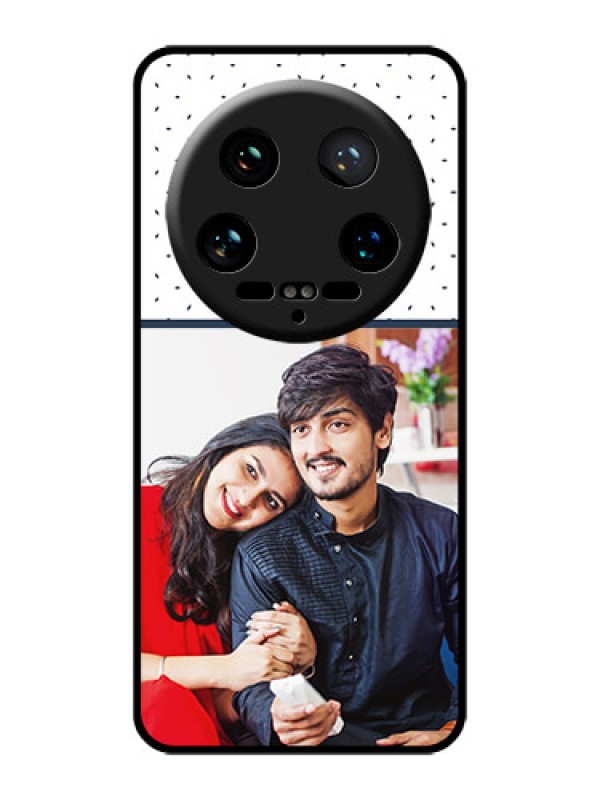 Custom Xiaomi 14 Ultra Custom Glass Phone Case - Premium Dot Design