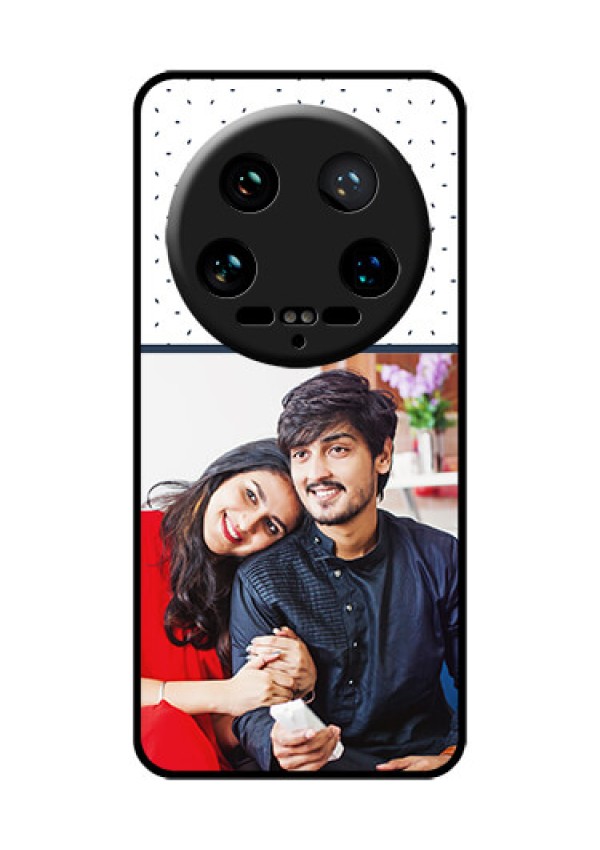 Xiaomi 14 Ultra Custom Glass Phone Case - Premium Dot Design