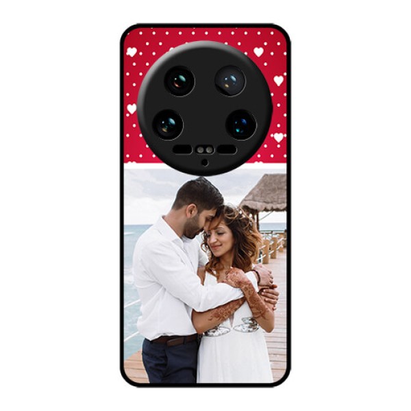 Xiaomi 14 Ultra Custom Glass Phone Case - Hearts Mobile Case Design Xiaomi 14 Ultra Custom Glass Phone Case - Hearts Mobile Case Design