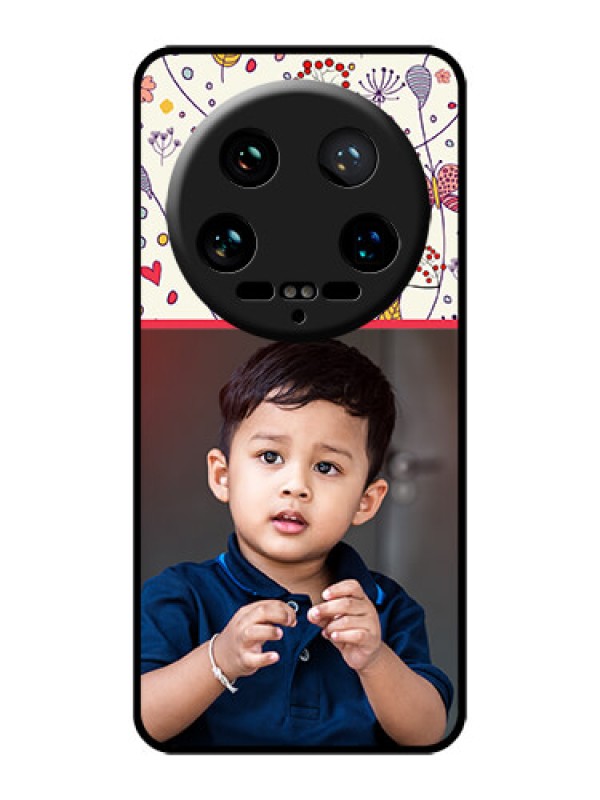 Custom Xiaomi 14 Ultra Custom Glass Phone Case - Premium Floral Design