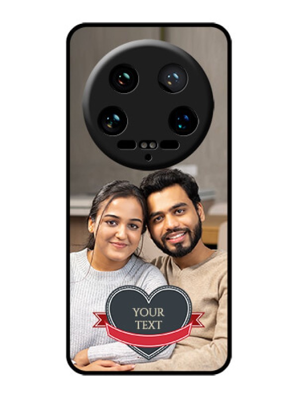 Custom Xiaomi 14 Ultra Custom Glass Phone Case - Just Married Couple Design