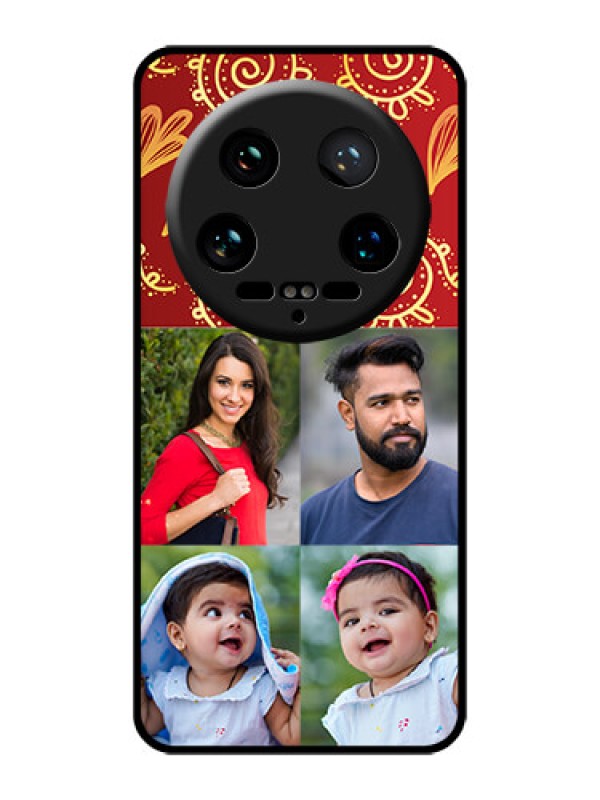 Custom Xiaomi 14 Ultra Custom Glass Phone Case - 4 Image Traditional Design