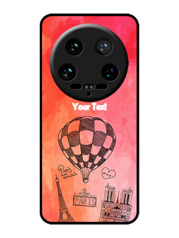 Custom Xiaomi 14 Ultra Custom Glass Phone Case - Paris Theme Design
