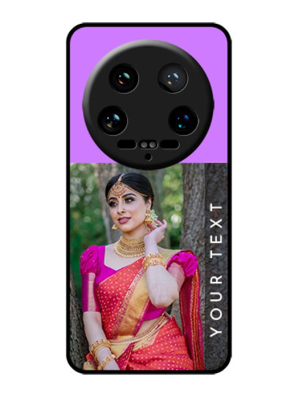 Custom Xiaomi 14 Ultra Custom Glass Phone Case - Birthday Icons Design