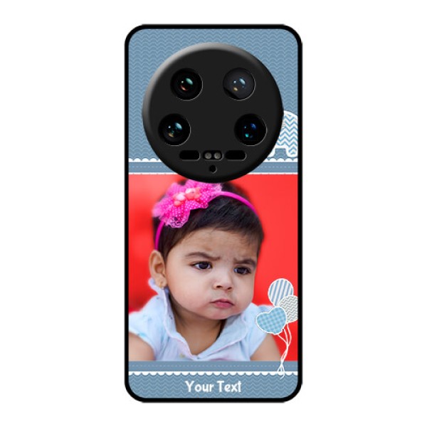 Xiaomi 14 Ultra Custom Glass Phone Case - With Kids Pattern Design Xiaomi 14 Ultra Custom Glass Phone Case - With Kids Pattern Design