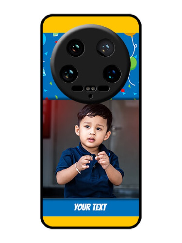 Custom Xiaomi 14 Ultra Custom Glass Phone Case - Birthday Wishes Design