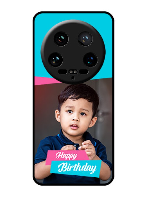 Custom Xiaomi 14 Ultra Custom Glass Phone Case - Image Holder With 2 Color Design