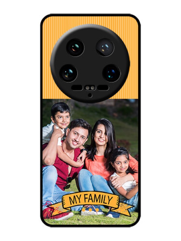 Custom Xiaomi 14 Ultra Custom Glass Phone Case - My Family Design