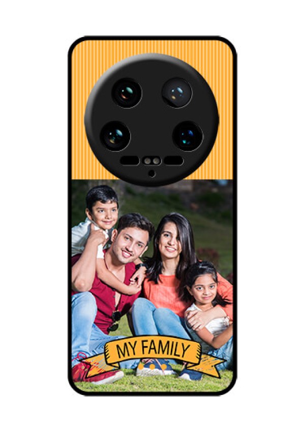 Xiaomi 14 Ultra Custom Glass Phone Case - My Family Design