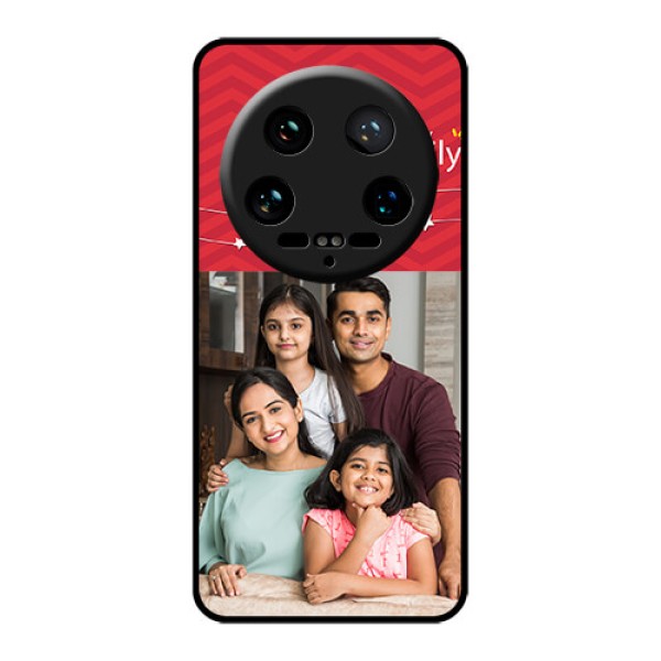 Xiaomi 14 Ultra Custom Glass Phone Case - Happy Family Design Xiaomi 14 Ultra Custom Glass Phone Case - Happy Family Design