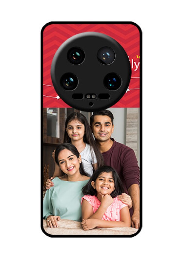 Xiaomi 14 Ultra Custom Glass Phone Case - Happy Family Design