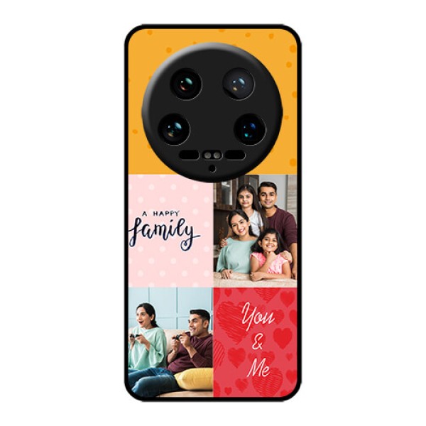 Xiaomi 14 Ultra Custom Glass Phone Case - Images With Quotes Design