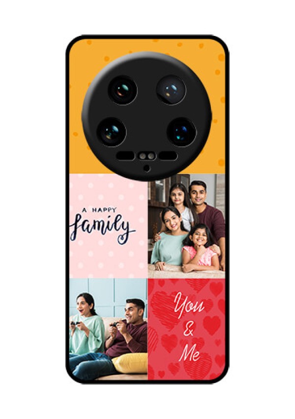 Xiaomi 14 Ultra Custom Glass Phone Case - Images With Quotes Design