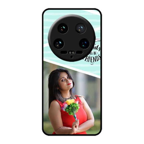 Xiaomi 14 Ultra Custom Glass Phone Case - Friends Picture Icon Design Xiaomi 14 Ultra Custom Glass Phone Case - Friends Picture Icon Design