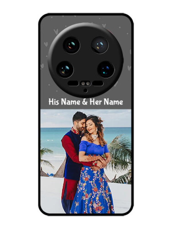 Custom Xiaomi 14 Ultra Custom Glass Phone Case - Buy Love Design With Photo Online