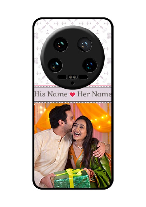 Xiaomi 14 Ultra Custom Glass Phone Case - With Photo And Ethnic Design