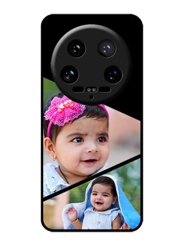 Custom Xiaomi 14 Ultra Custom Glass Phone Case - Semi Cut Design