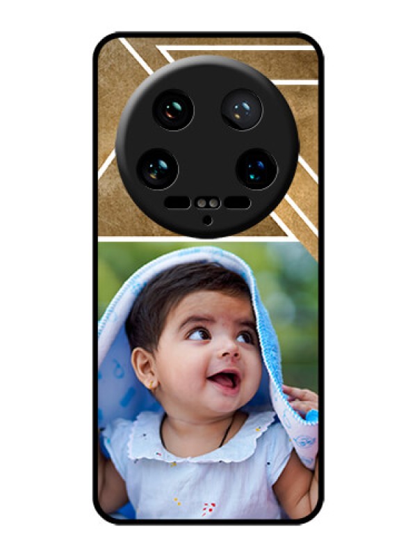 Custom Xiaomi 14 Ultra Custom Glass Phone Case - Gradient Abstract Texture Design