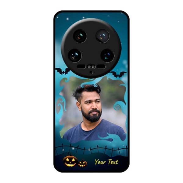 Xiaomi 14 Ultra Custom Glass Phone Case - Halloween Frame Design