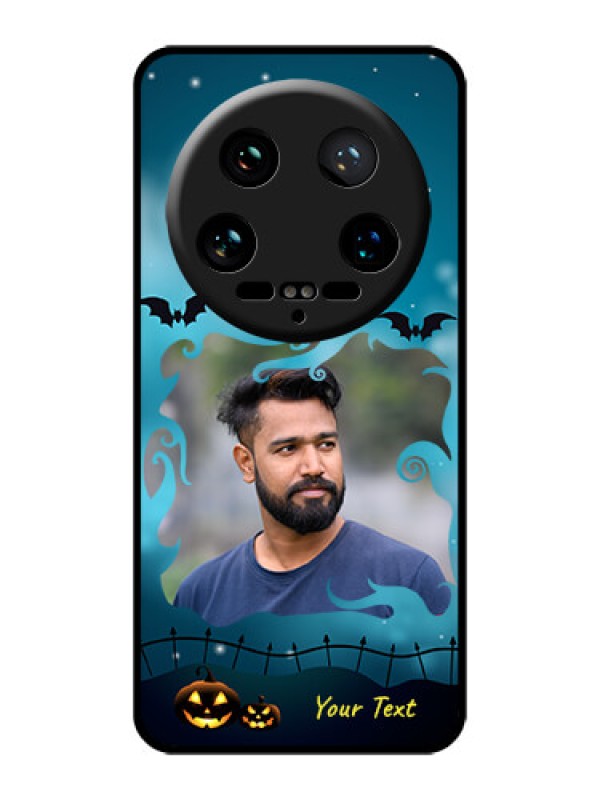 Custom Xiaomi 14 Ultra Custom Glass Phone Case - Halloween Frame Design