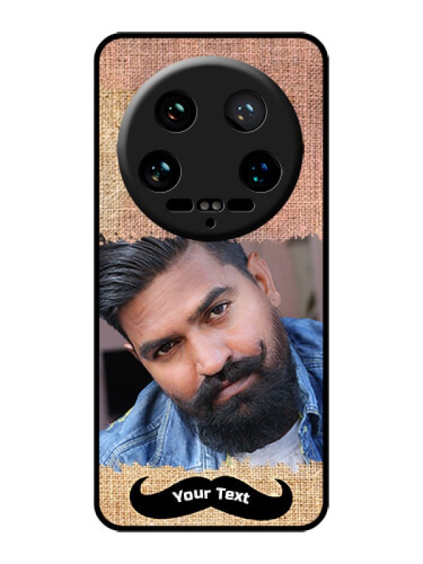 Custom Xiaomi 14 Ultra Custom Glass Phone Case - With Texture Design