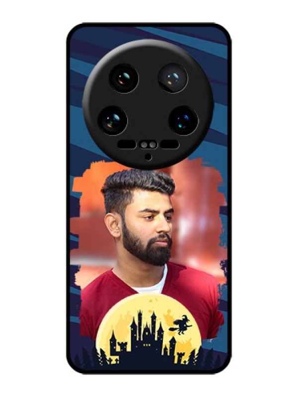 Custom Xiaomi 14 Ultra Custom Glass Phone Case - Halloween Witch Design