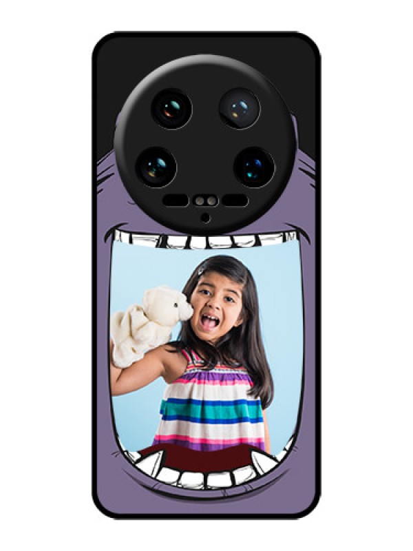 Custom Xiaomi 14 Ultra Custom Glass Phone Case - Angry Monster Design