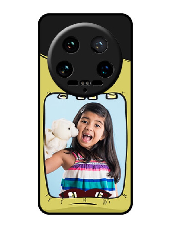 Custom Xiaomi 14 Ultra Custom Glass Phone Case - Cartoon Monster Back Case Design
