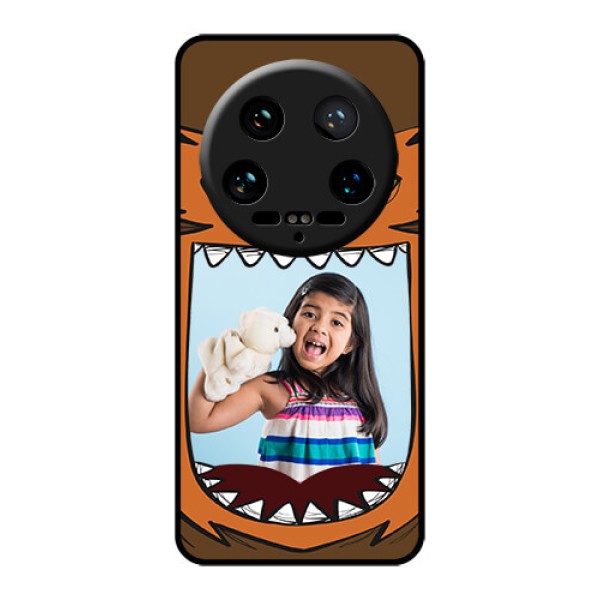 Xiaomi 14 Ultra Custom Glass Phone Case - Owl Monster Back Case Design Xiaomi 14 Ultra Custom Glass Phone Case - Owl Monster Back Case Design