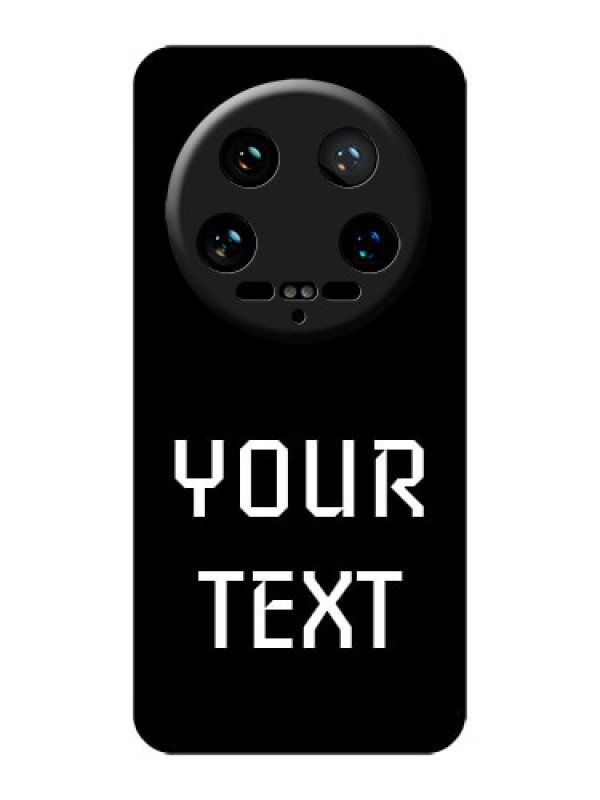 Custom Xiaomi 14 Ultra Custom Glass Phone Case - Your Name Design
