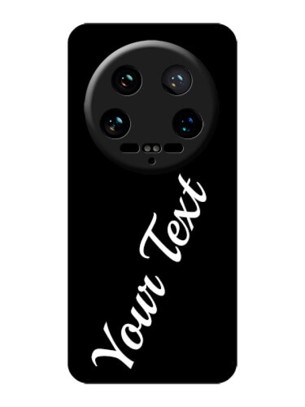 Custom Xiaomi 14 Ultra Custom Glass Phone Case - With Your Name Design