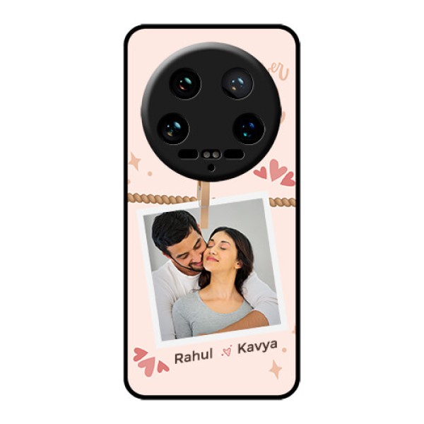 Xiaomi 14 Ultra Custom Glass Phone Case - Forever And Ever Love Design Xiaomi 14 Ultra Custom Glass Phone Case - Forever And Ever Love Design