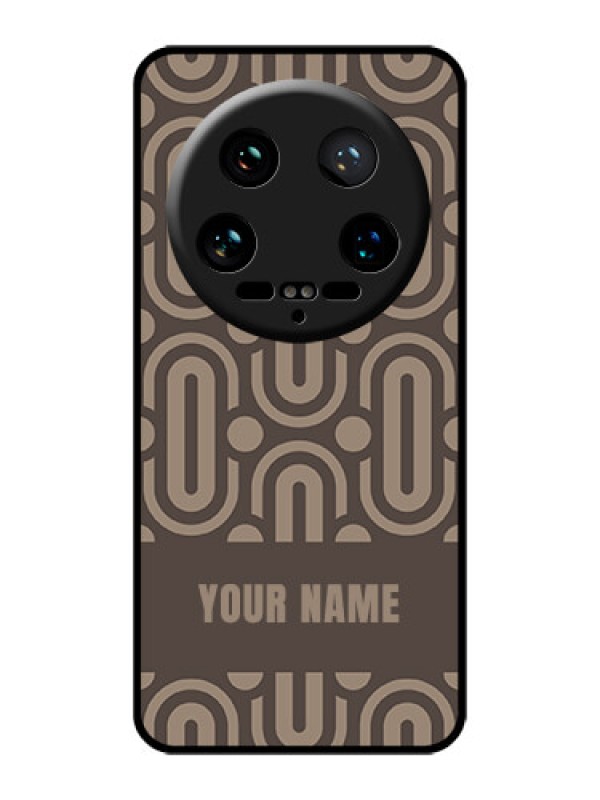 Custom Xiaomi 14 Ultra Custom Glass Phone Case - Captivating Zero Pattern Design