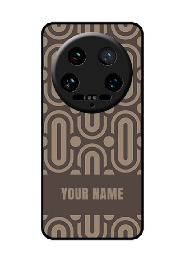 Xiaomi 14 Ultra Custom Glass Phone Case - Captivating Zero Pattern Design