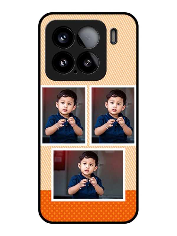 Custom Xiaomi 15 5G Custom Glass Phone Case - Bulk Photos Upload Design