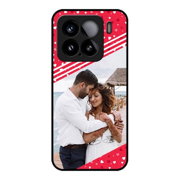 Xiaomi 15 5G Custom Glass Phone Case - Valentines Gift Design