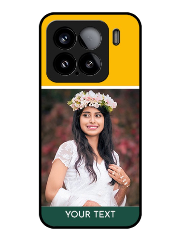 Custom Xiaomi 15 5G Custom Glass Phone Case - Love You Design