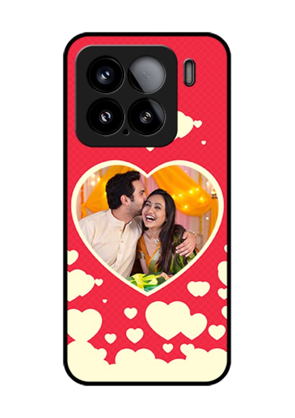 Xiaomi 15 5G Custom Glass Phone Case - Love Symbols Phone Cover Design
