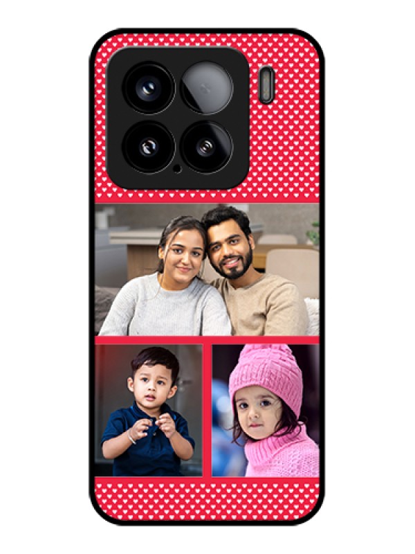 Custom Xiaomi 15 5G Custom Glass Phone Case - Bulk Photo Upload Design