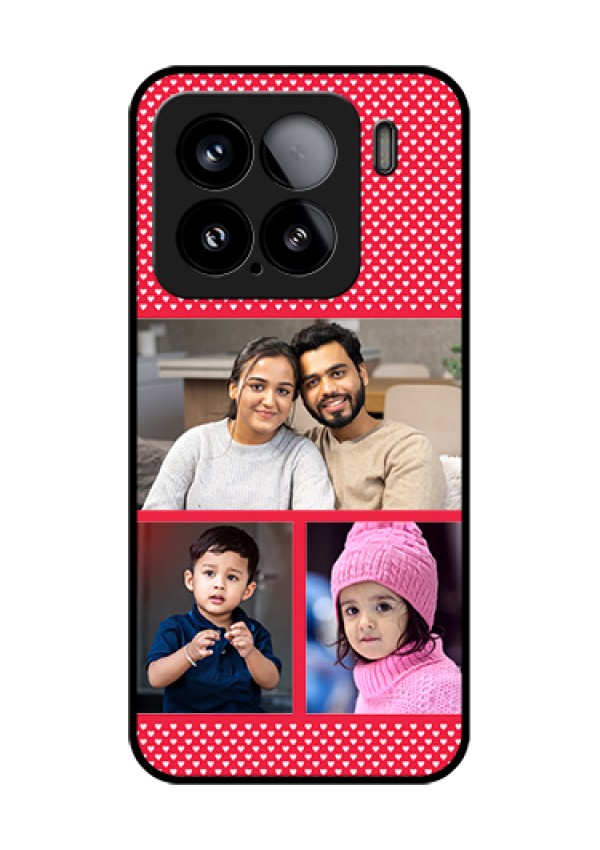 Xiaomi 15 5G Custom Glass Phone Case - Bulk Photo Upload Design