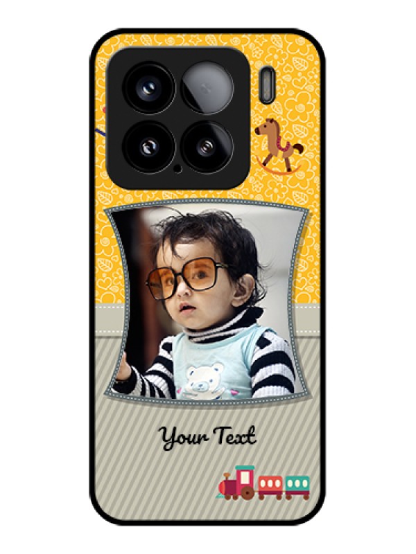 Custom Xiaomi 15 5G Custom Glass Phone Case - Baby Picture Upload Design