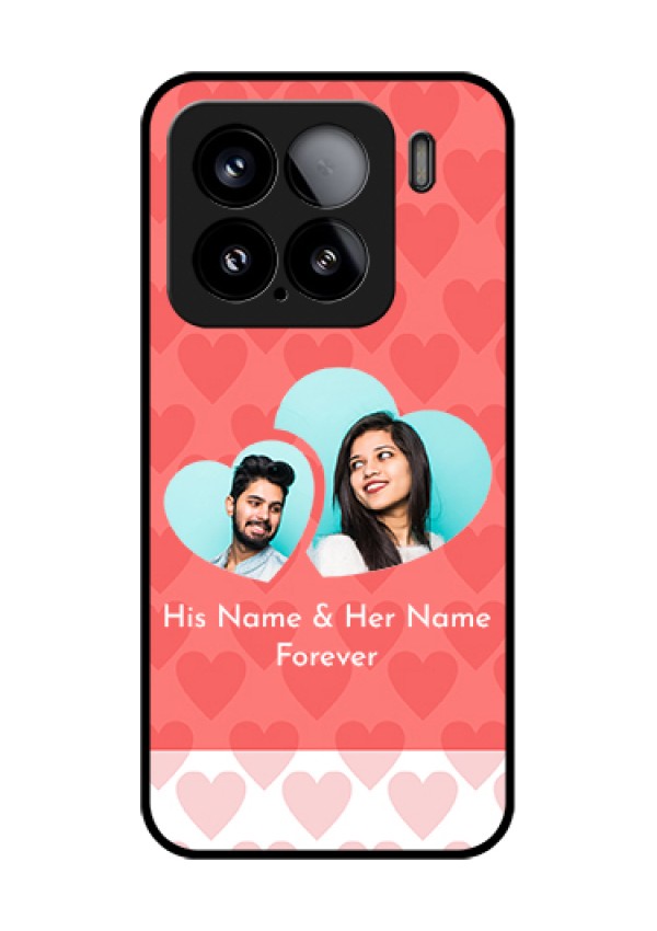 Xiaomi 15 5G Custom Glass Phone Case - Couple Pic Upload Design