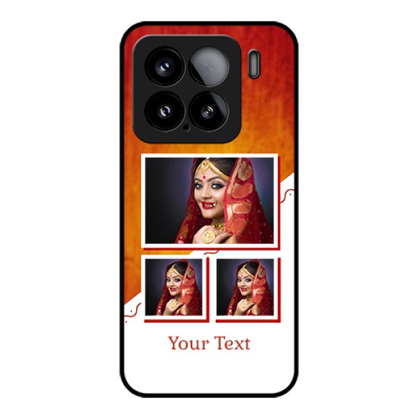 Xiaomi 15 5G Custom Glass Phone Case - Wedding Memories Design