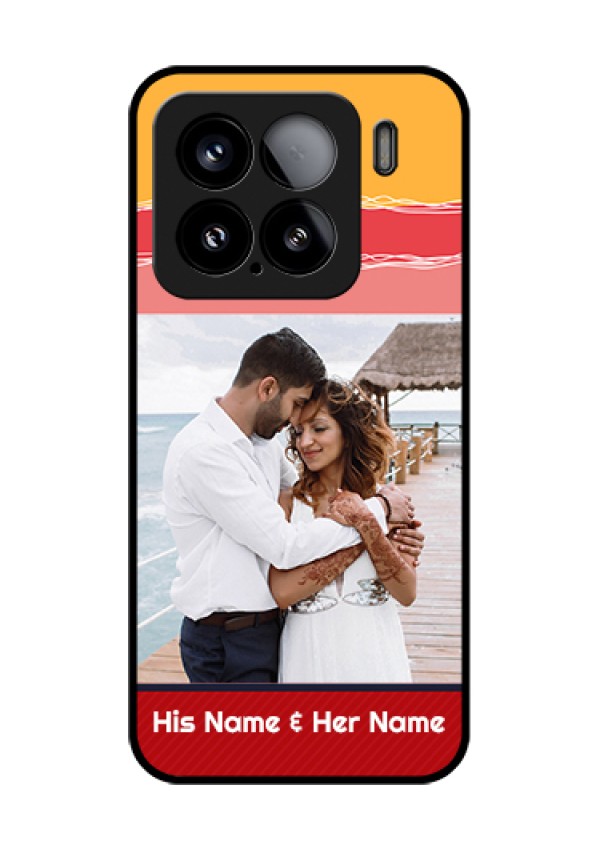 Xiaomi 15 5G Custom Glass Phone Case - Colorful Case Design