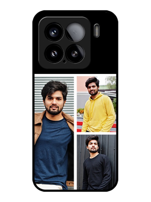 Custom Xiaomi 15 5G Custom Glass Phone Case - Upload Multiple Picture Design