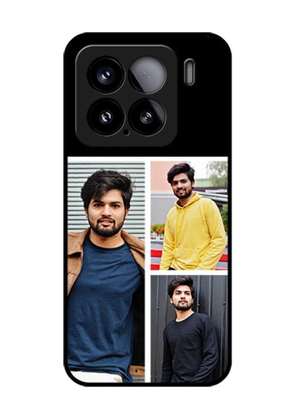 Xiaomi 15 5G Custom Glass Phone Case - Upload Multiple Picture Design