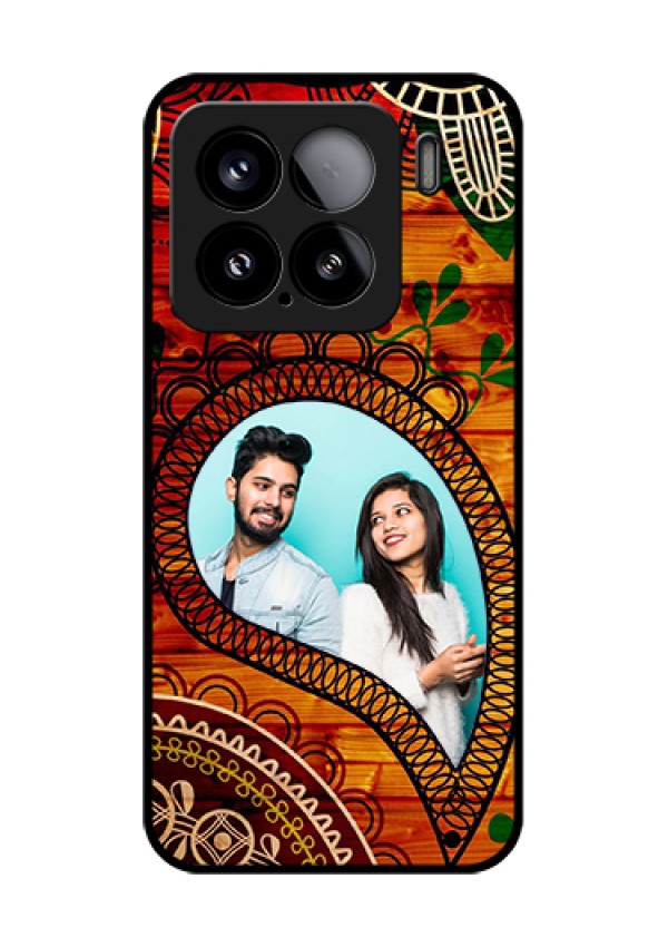 Xiaomi 15 5G Custom Glass Phone Case - Abstract Colorful Design