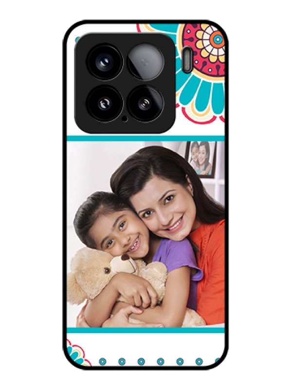 Custom Xiaomi 15 5G Custom Glass Phone Case - Flower Design