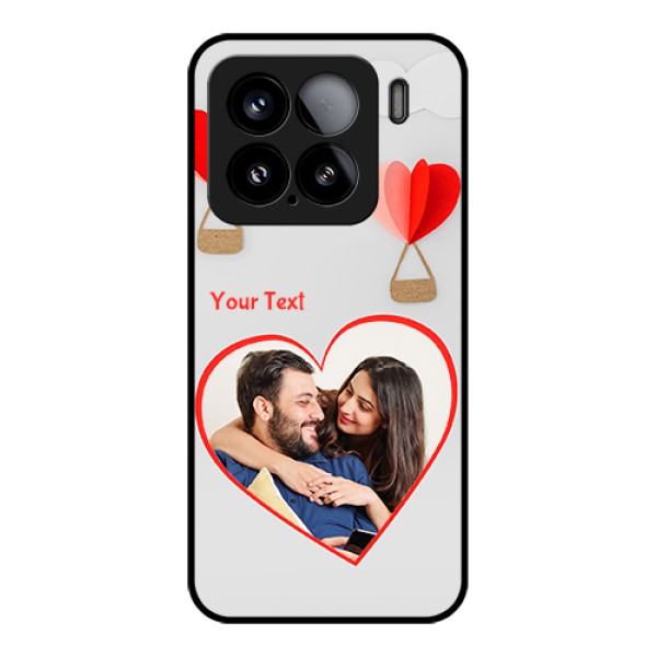 Xiaomi 15 5G Custom Glass Phone Case - Parachute Love Design Xiaomi 15 5G Custom Glass Phone Case - Parachute Love Design
